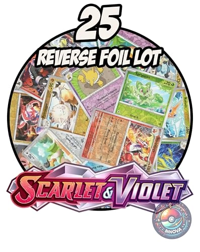 Random Reverse Foil Single Cards - English 25pcs