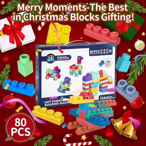 Soft Blocks Set - 80 pcs