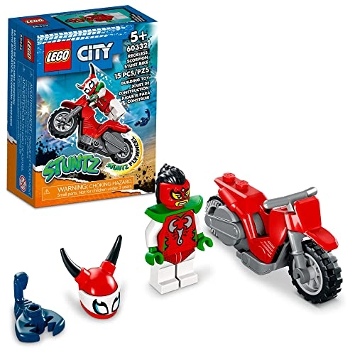 City Reckless Scorpion Stunt Bike (60332) - 5+ Flywheel-powered