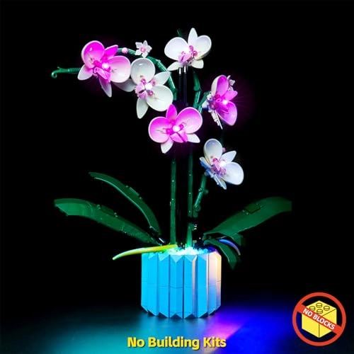 LED Lighting Set for LEGO Icons Orchid Botanical Collection 10311