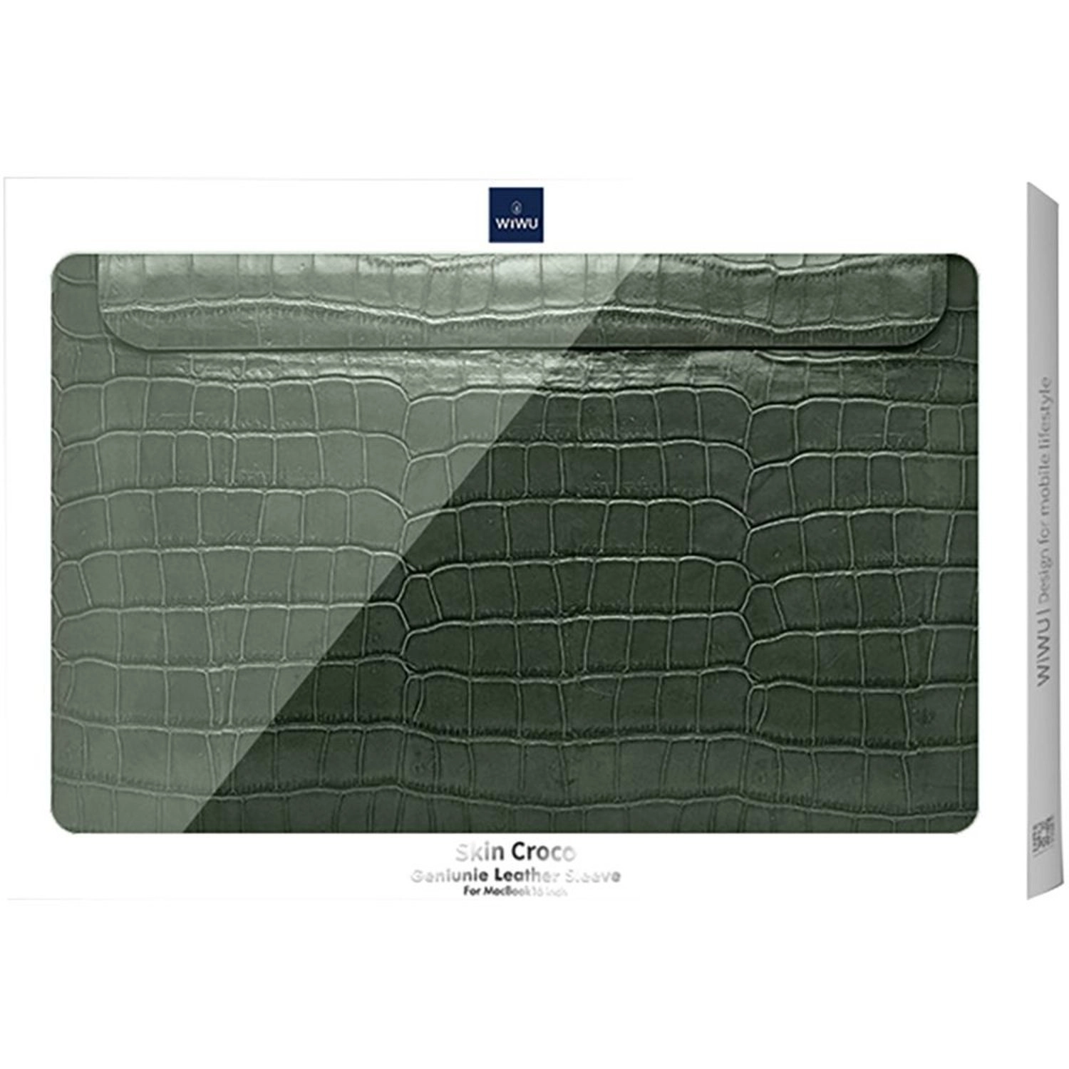 Skin Croco Sleeve for MacBook 16.2-Inch
