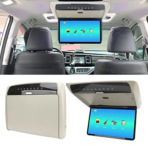 Car Ultra Thin Flip DownMP5 Player Roof Mounted Monitor - 15.6in