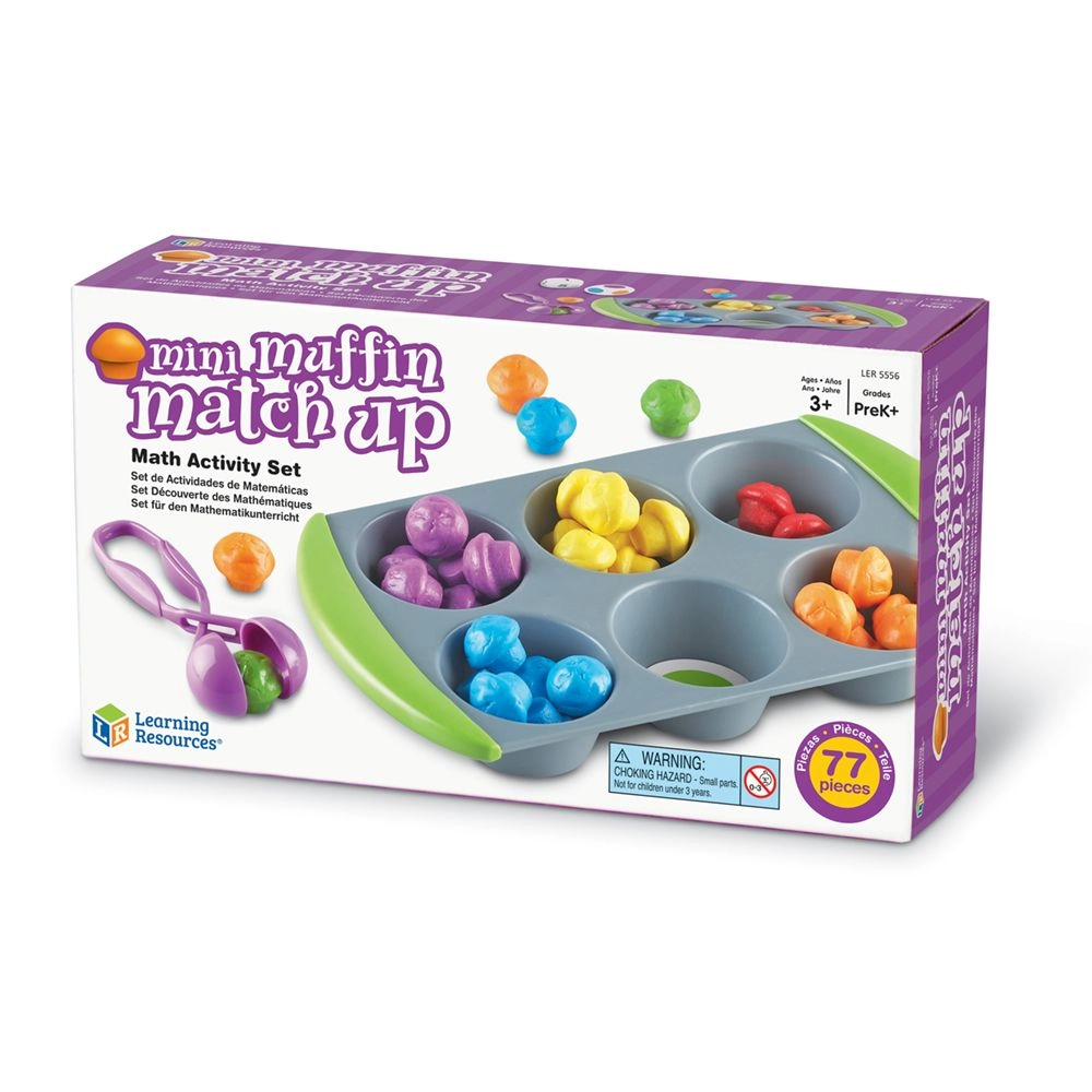 Mini Muffin Match Up - Suitable for 3 years & above 76 pieces