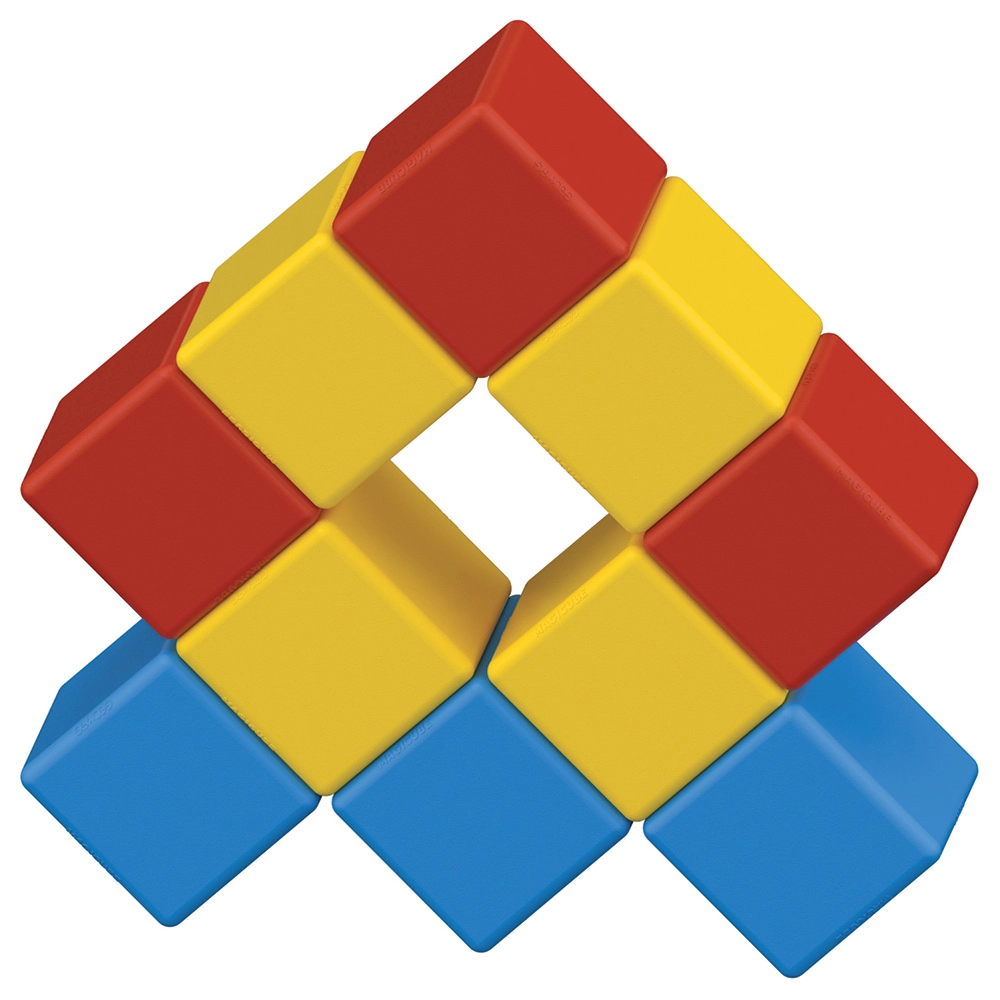 Magicube Math Building And Clips - 55 pcs