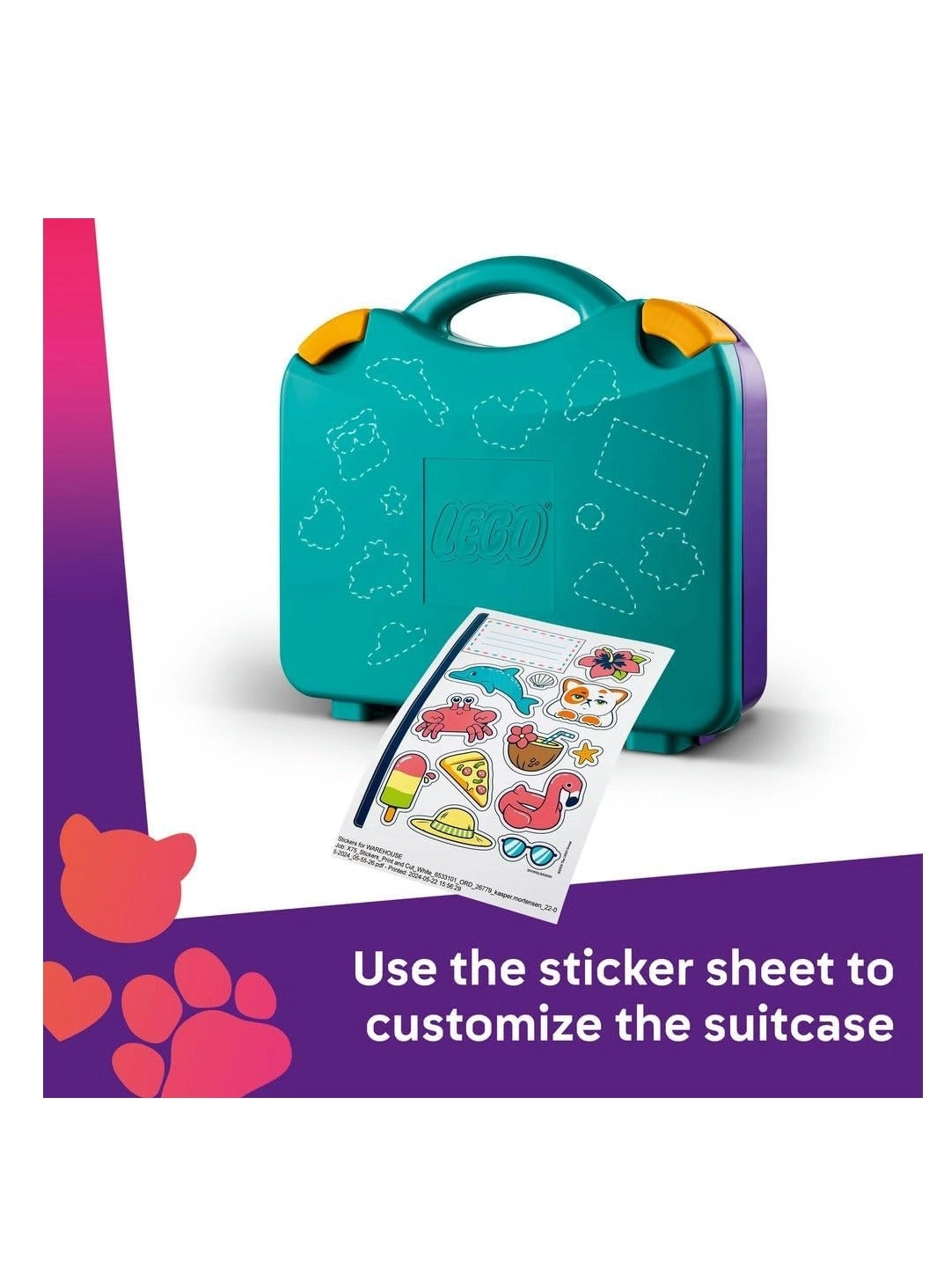 Friends Creative Beach & Travel Suitcase (42672) - Animals