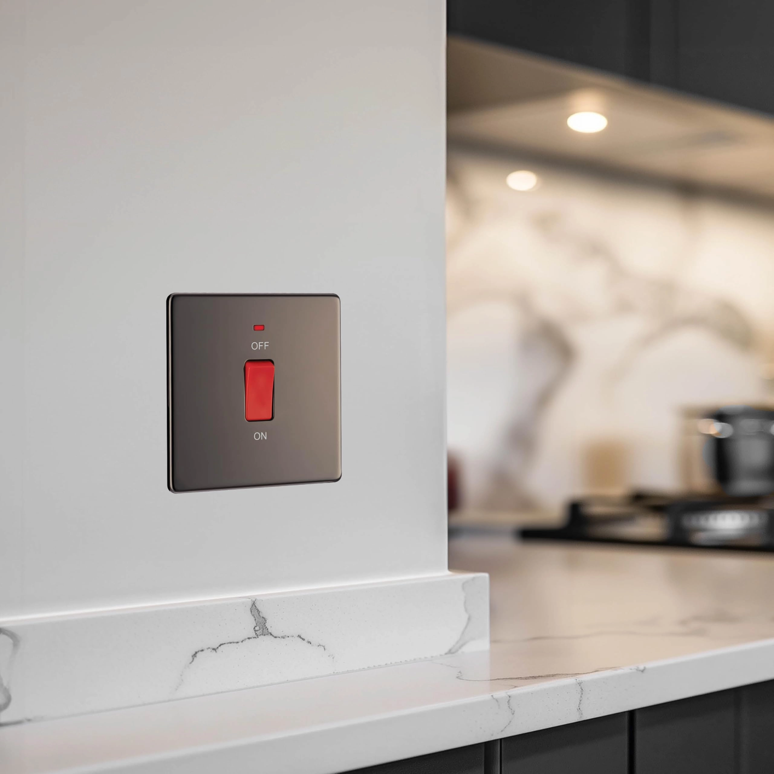 Cooker Switch - 45A Double Pole