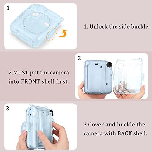 Instax Mini 12 case - Hard Protective