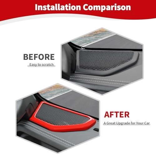 A Pillar Speaker Frame Trim Cover - Jeep Wrangler JL 2018-2024