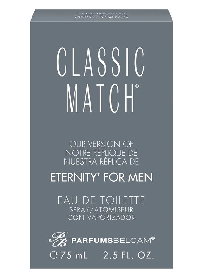 Classic Match Green - Eau de Toilette 2.5 Fl Oz