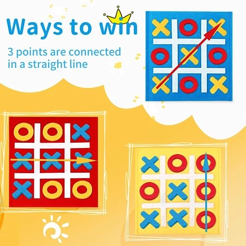 Tic Tac Toe Puzzle (JQZ-0603) - 30 pcs