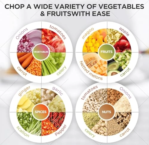 Mini Electric Chopper - 250 ML Type-C Rechargeable