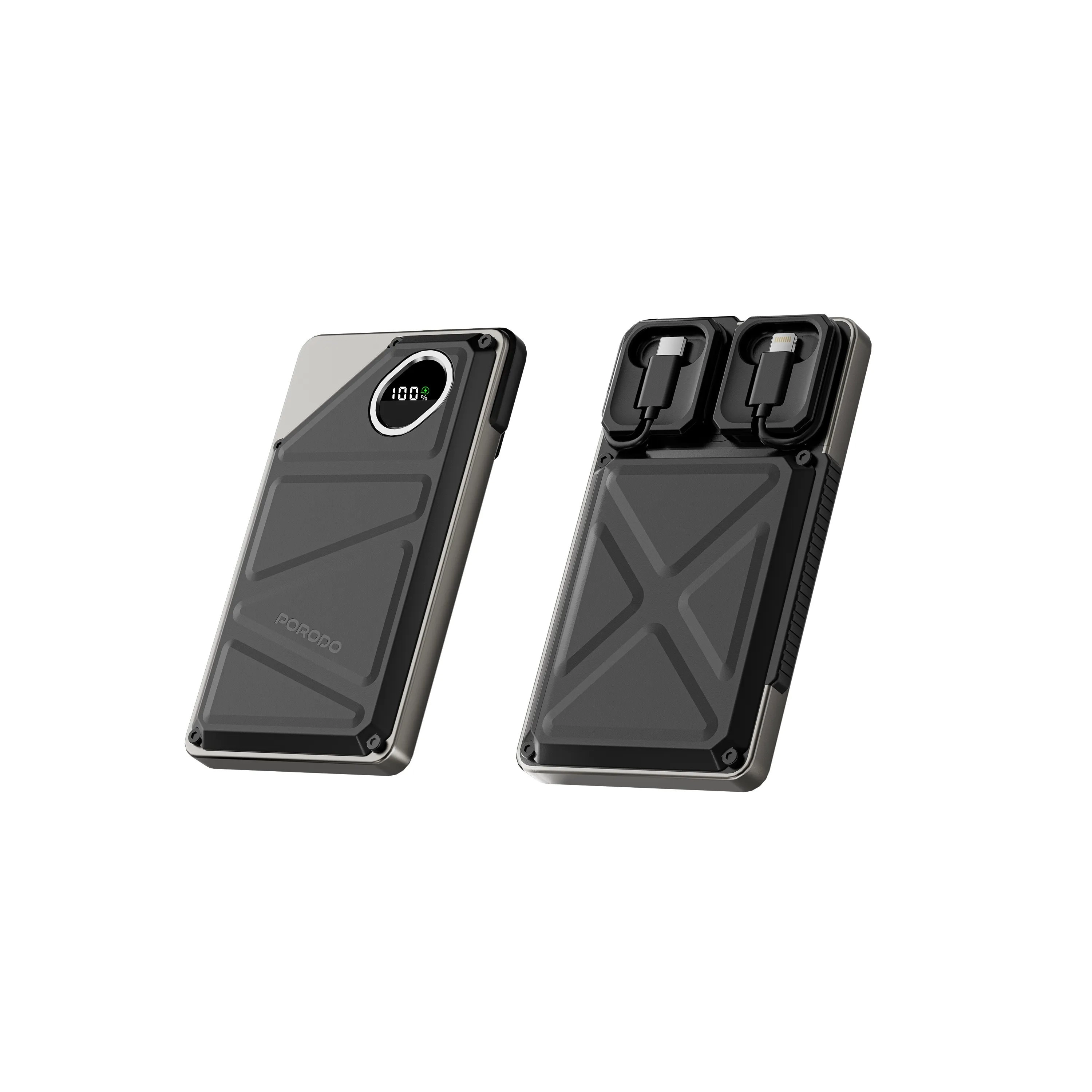 Power Bank Built-In Type-C & Lightning - 10000mAh 5V/3A