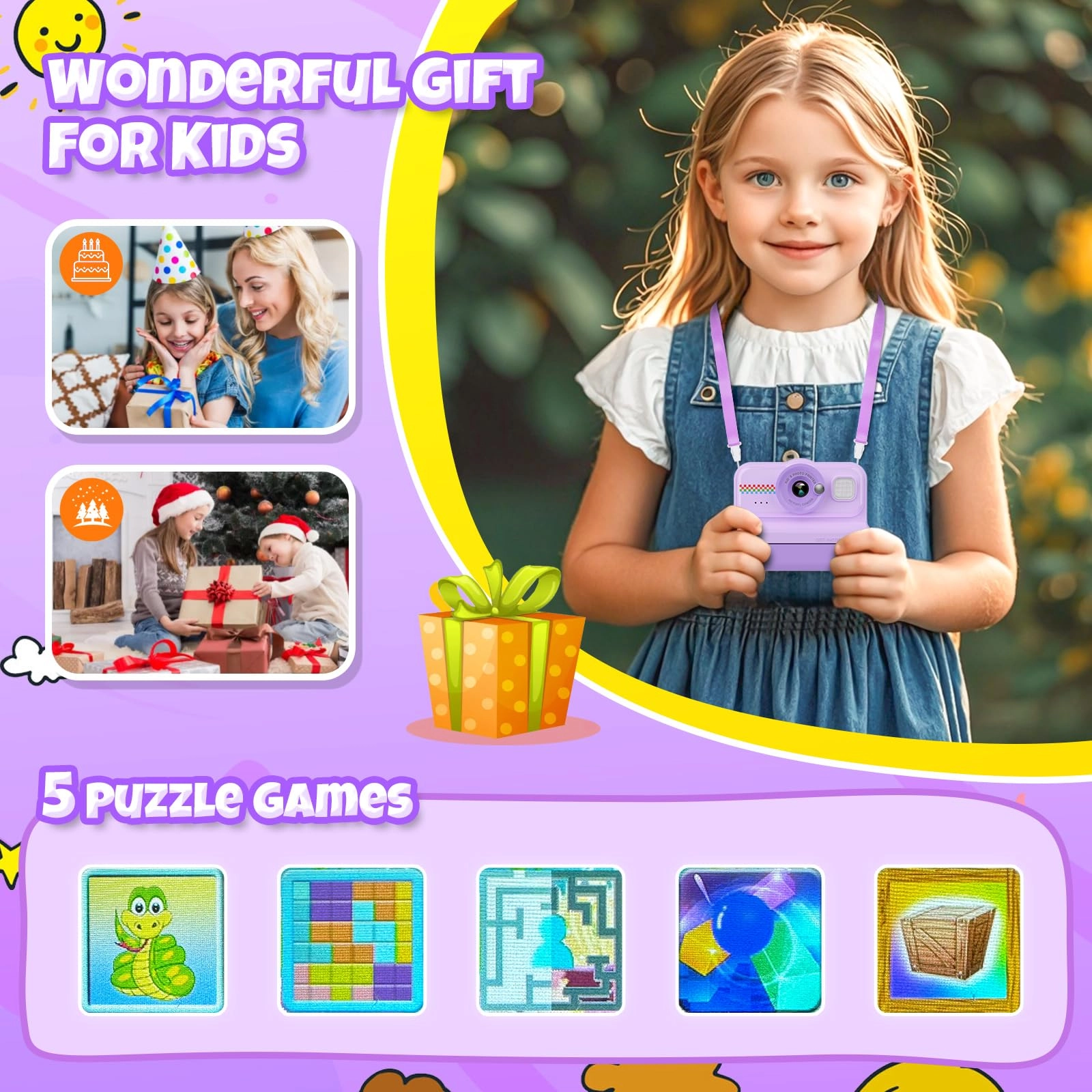 KC02 - 1080P 32GB Purple