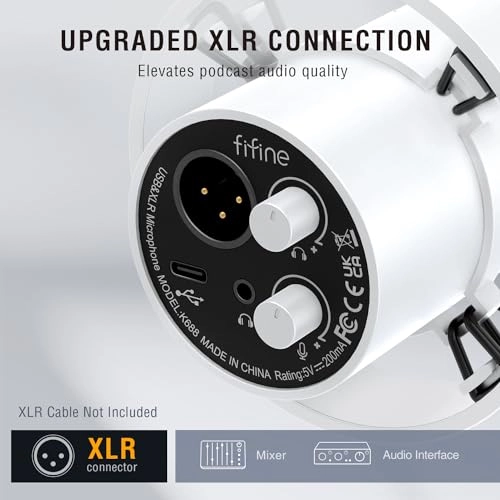K688P XLR+USB Microphone