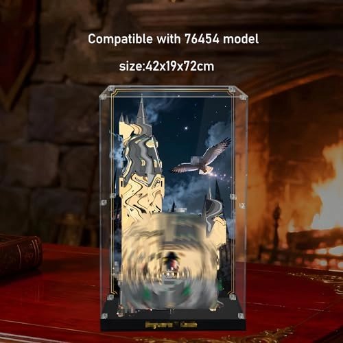 Acrylic Display Case - 42x19x72cm Transparent Dustproof