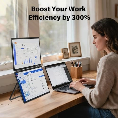 Dual Portable Monitor - PM109 15.6 Inches 3840x2160