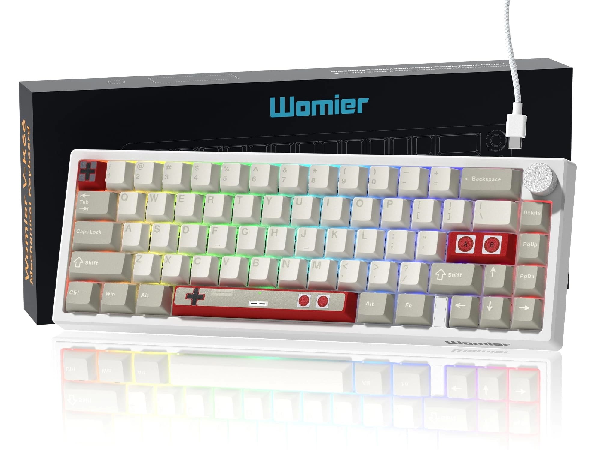 Womier V-K66 - 60% Keyboard Wired