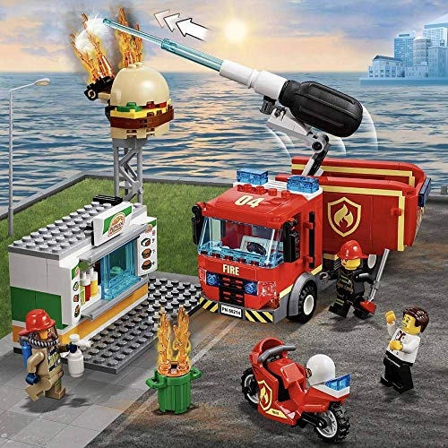 City Burger Bar Fire Rescue (60214)