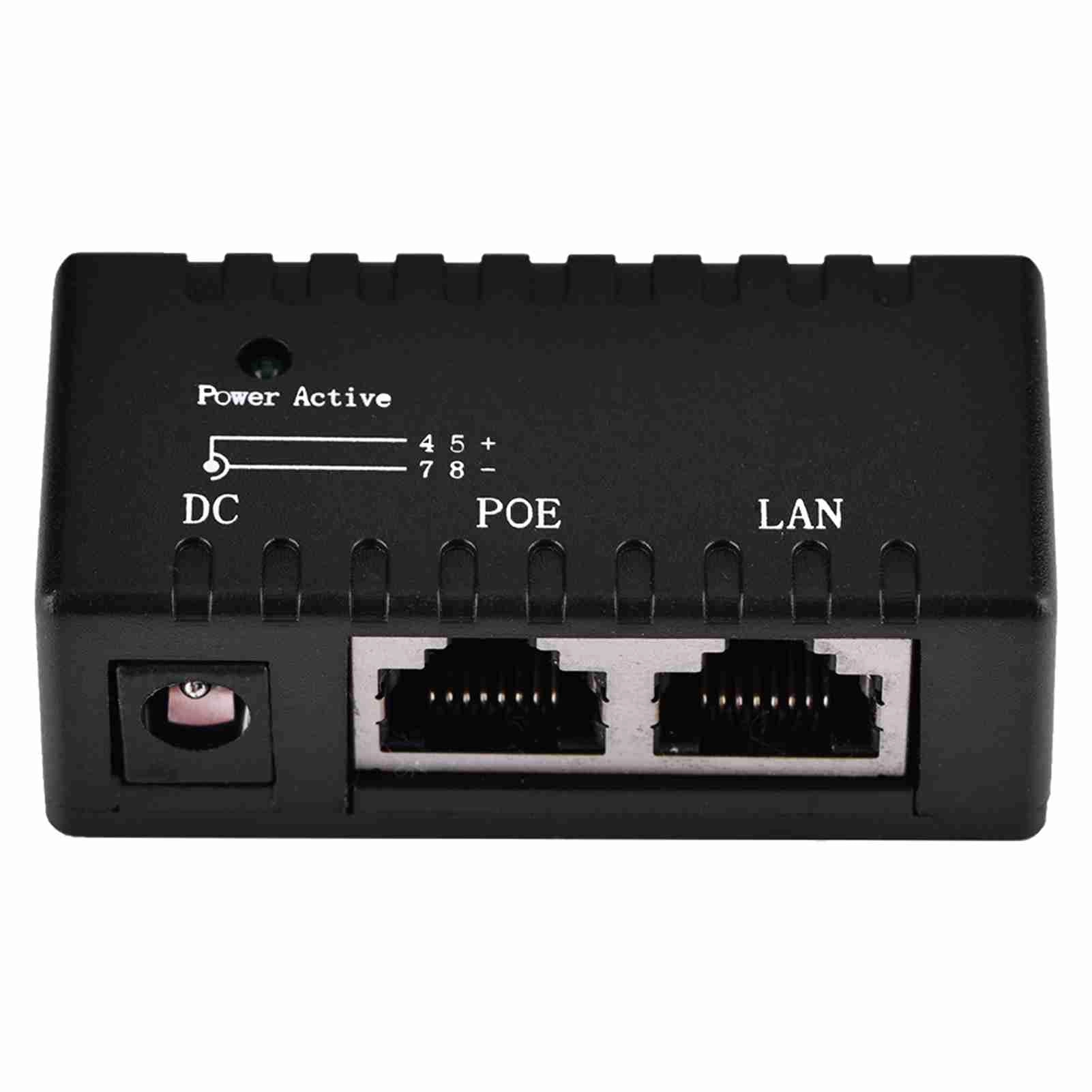 POE Splitter - 5-48V/2A 10/100Mbps