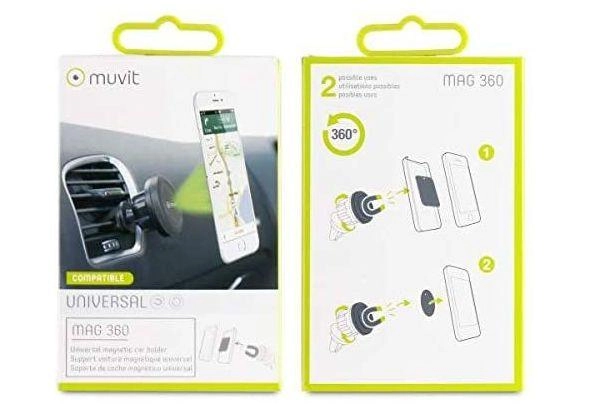 Car Holder Airvent Rotule MUPAK0327 - Universal 360-degree rotating