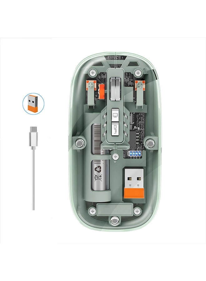Transparent Magnetic Mouse - Wireless