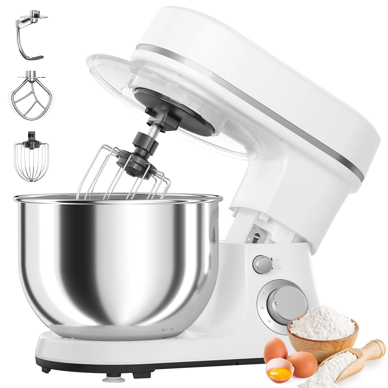 EQTLVFH Stand Mixer - 5.3QT 800W