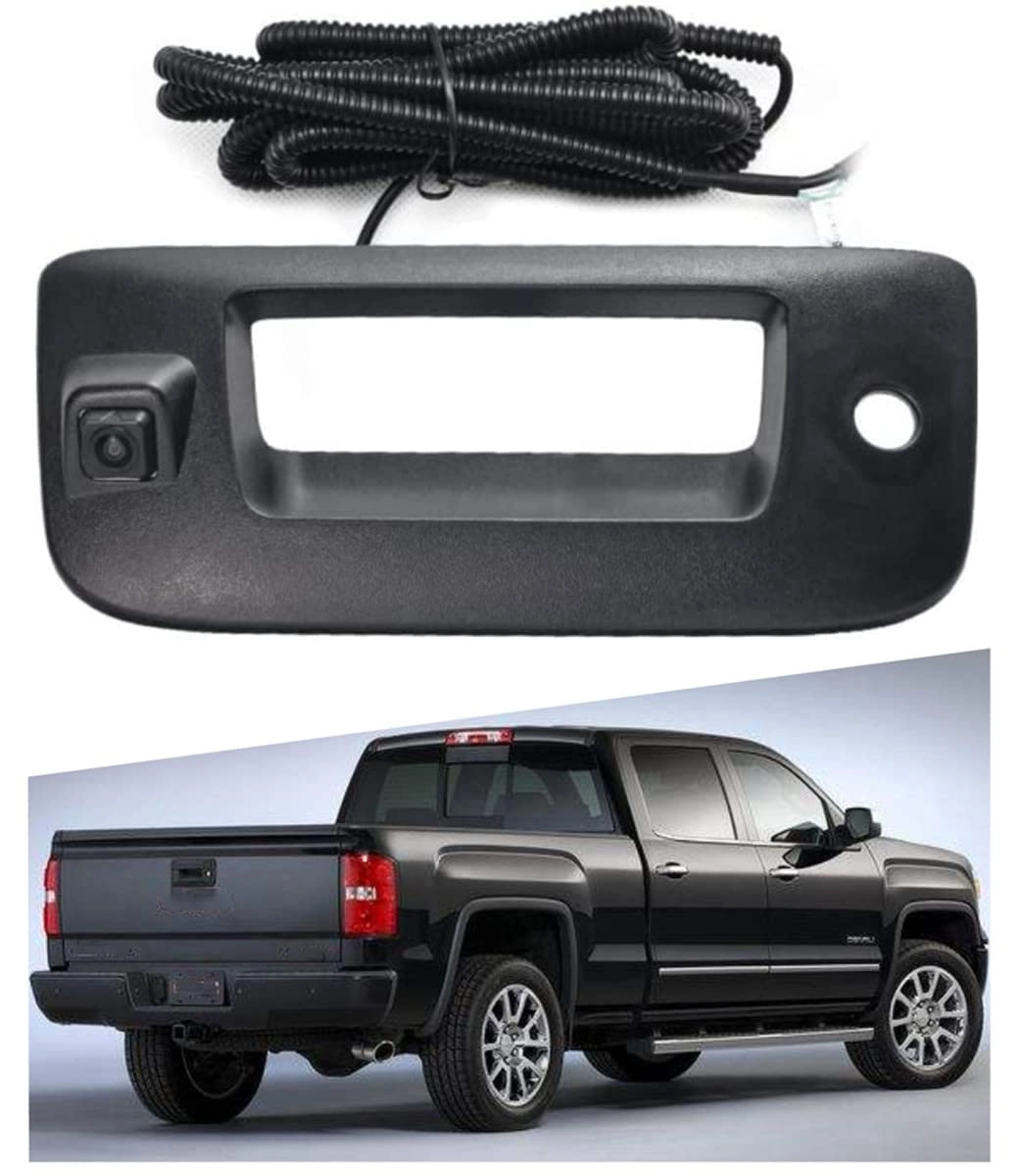 DYRDINSHOW Tailgate Handle Backup Rear View Camera - RCA