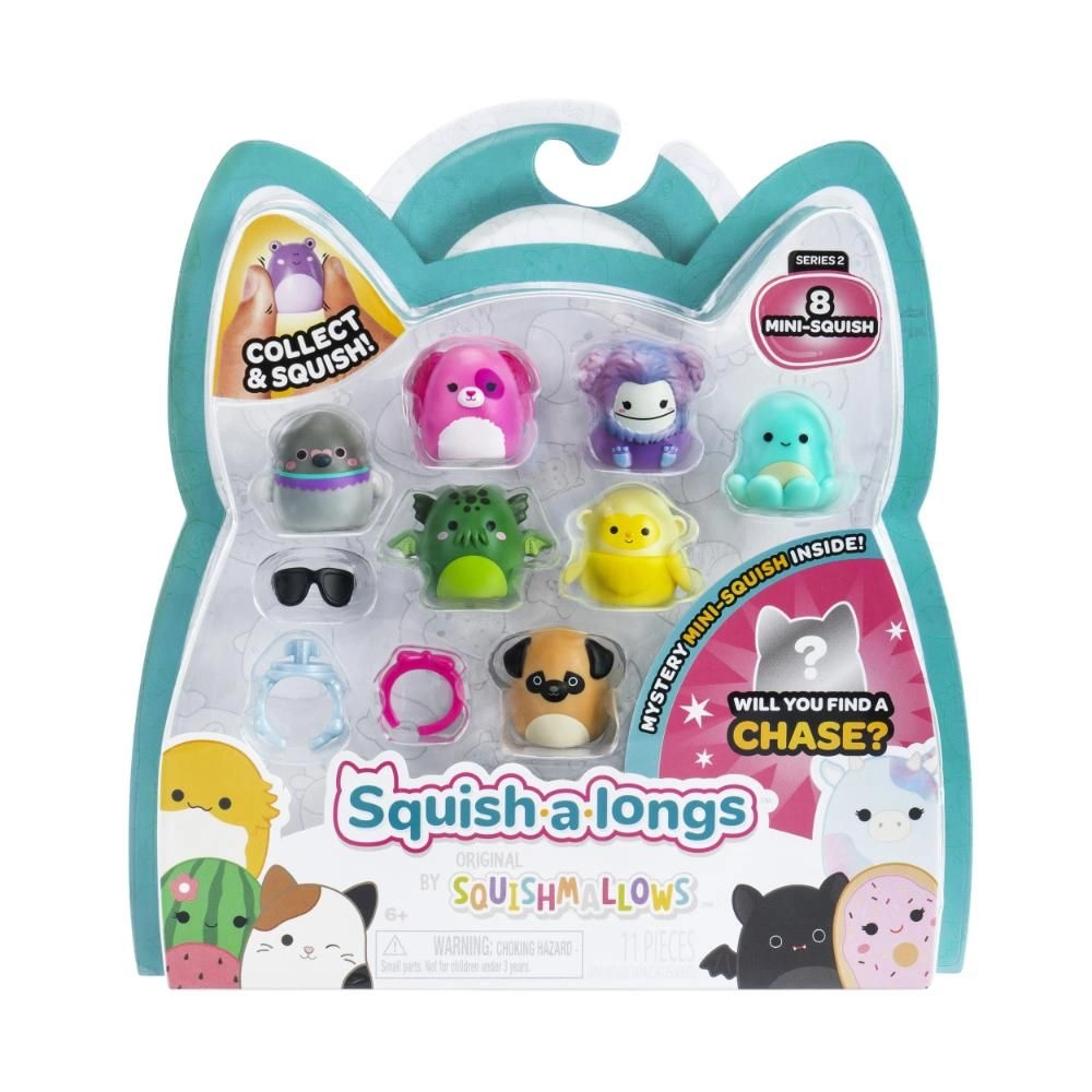 Squish-A-Longs - 8 1-inch Pack