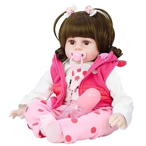 Reborn Baby Doll - 55cm 22" Vinyl Cotton Body