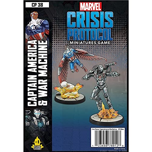 MARVEL: Crisis Protocol - Captain America and War Machine
