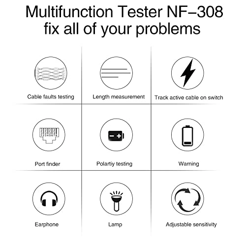 Network Cable Tester - RJ45 RJ11 cable continuity testing