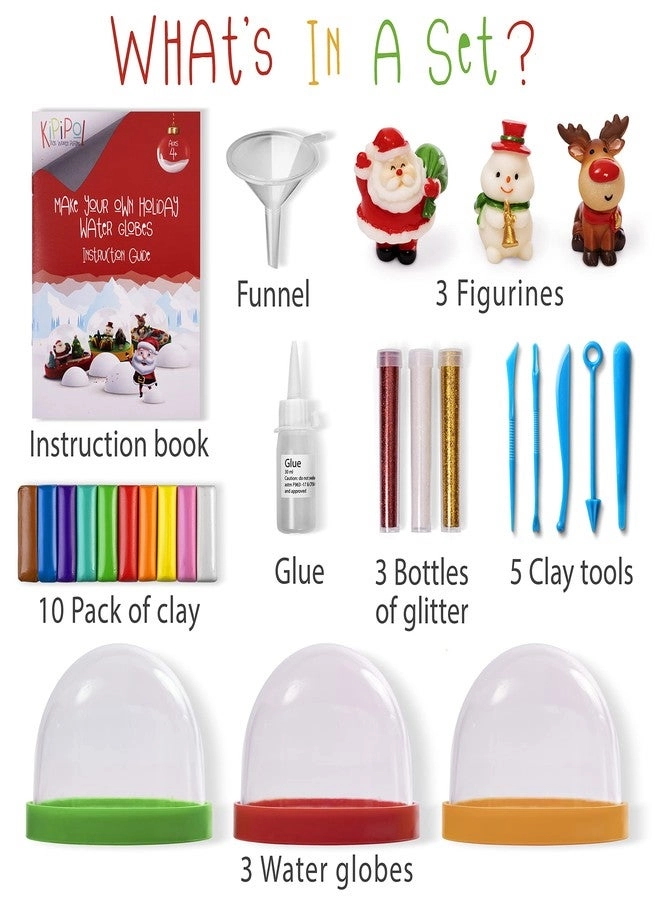 Make Your Own Holiday Water Globe Kit