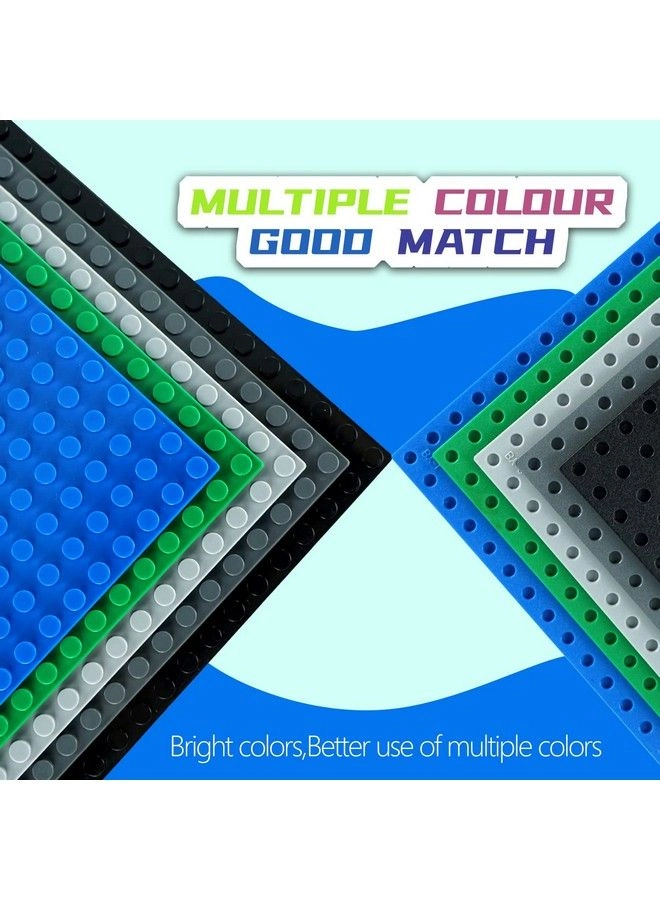 Lassic Building Baseplates - 4 Pcs 5" X 10" Self Adhesive