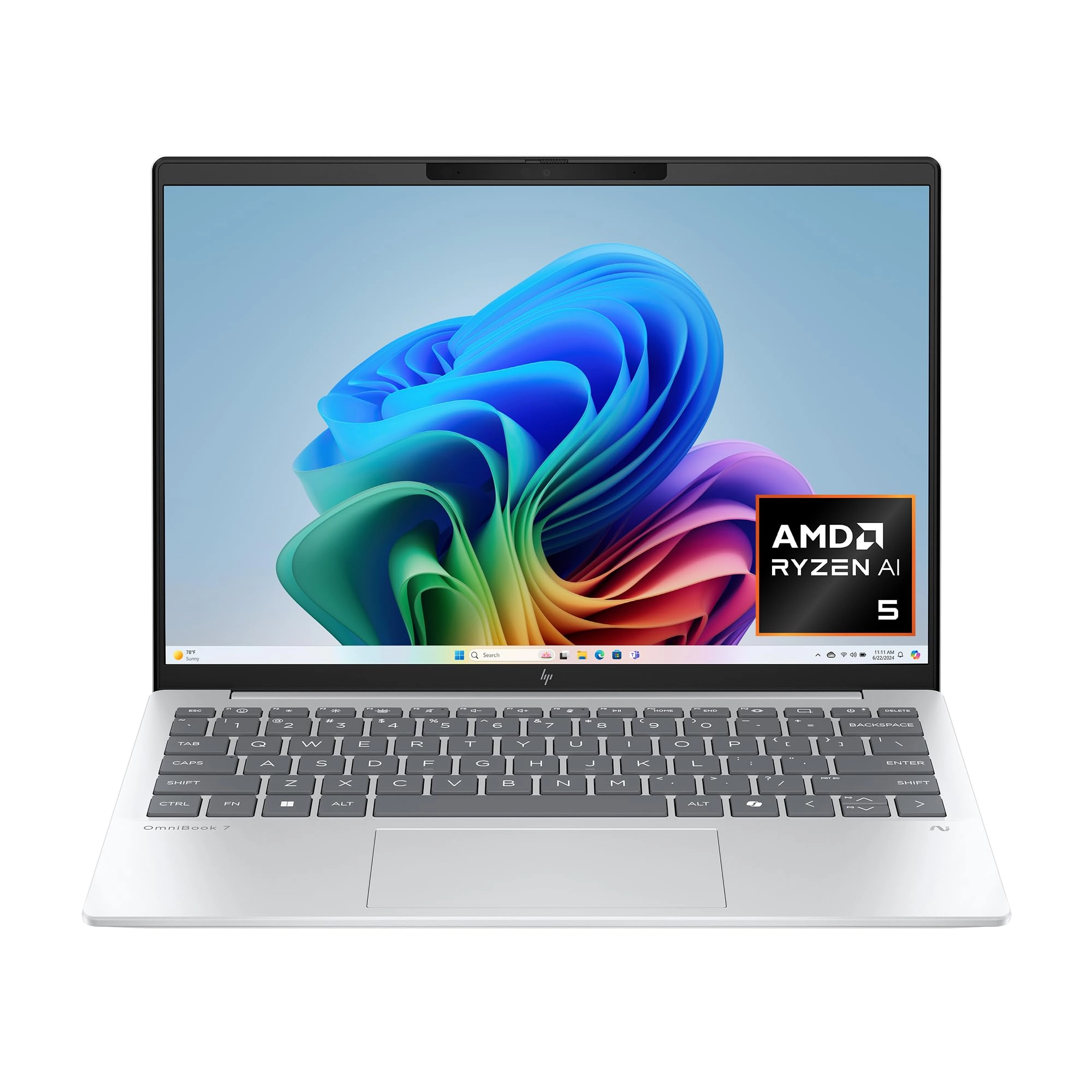 HP Omnibook 7 BZ6A8EA - 13.3'' Ryzen AI 5-340 16GB DDR5 512GB SSD