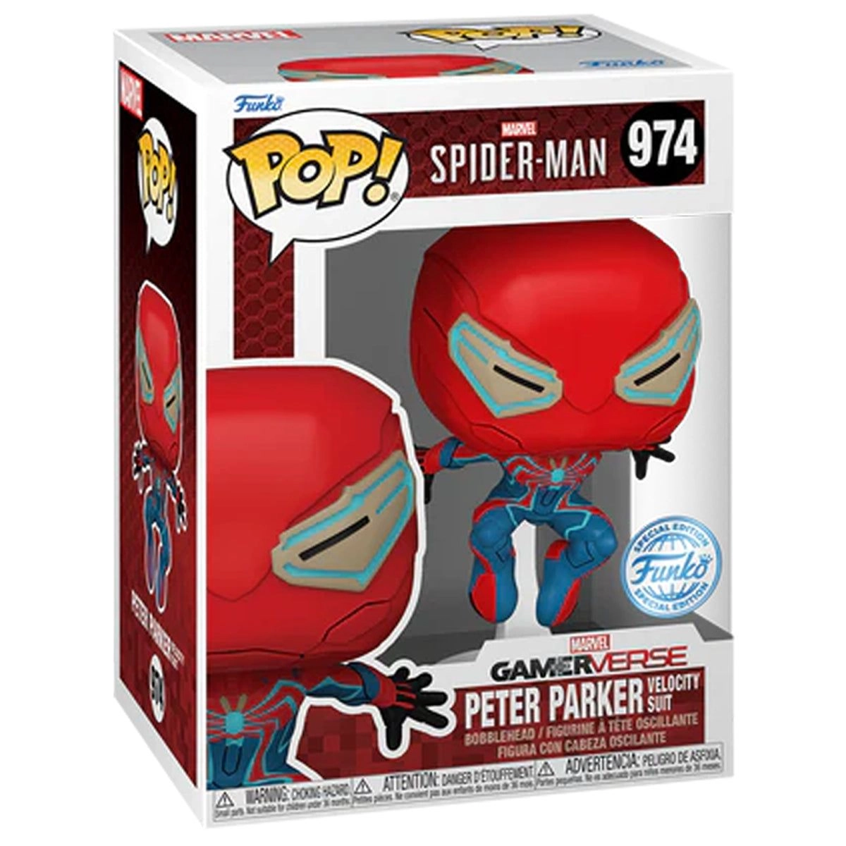 Spider-Man - Marvel 1 Velocity Suit Exclusive Vinyl Figure