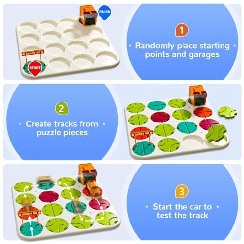 Logical Road Builder Game - 34 piece(s)