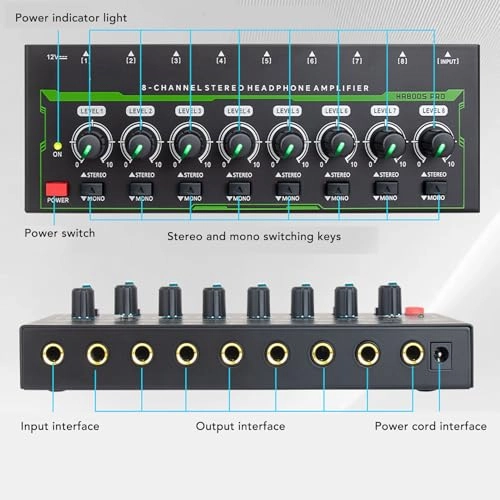 HA800S PRO - 8 Channel