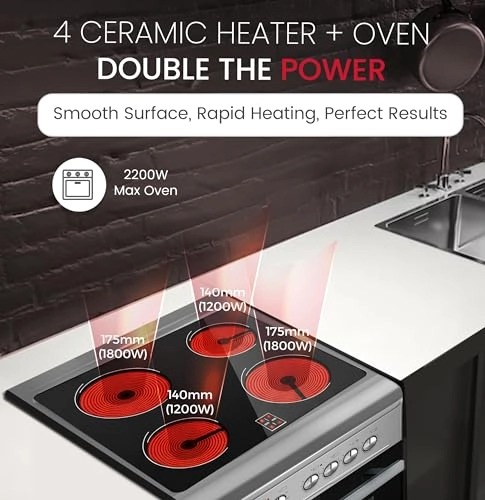 Vitroceramic NGC60VTI Electric Cooker