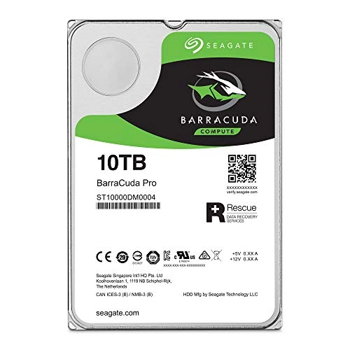 BarraCuda Pro 3.5" 7200rpm 256MB SATA 6Gb/s (ST10000DMZ004) - 10TB