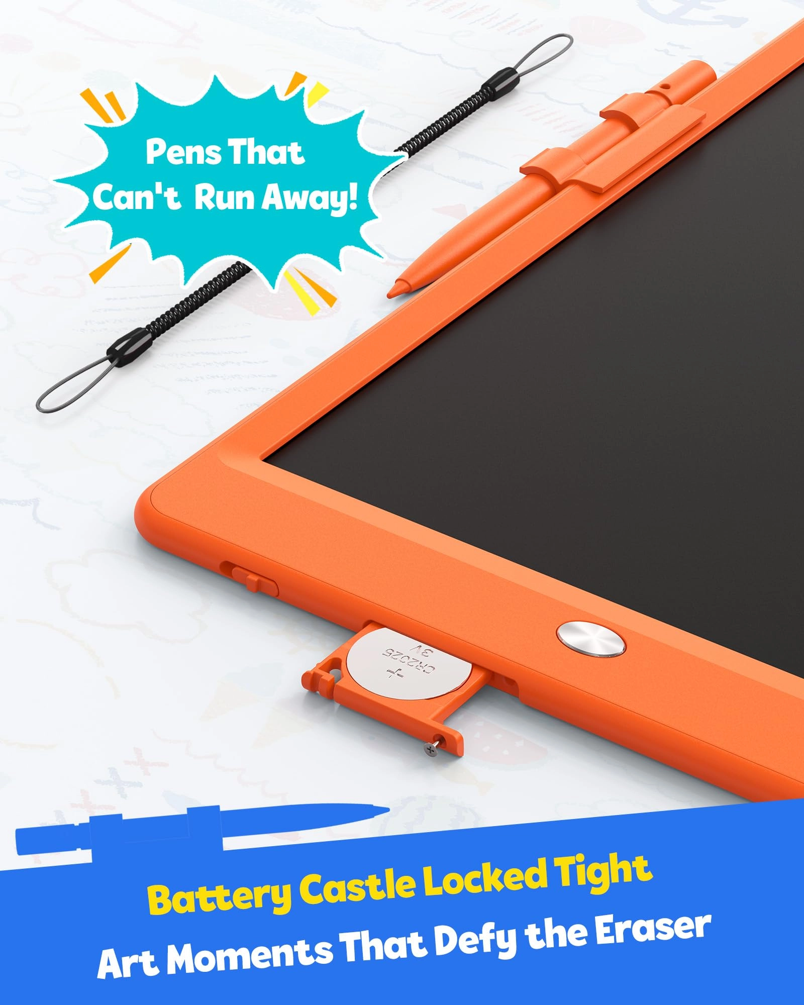 LCD Writing Tablet 10 inch - 3+ years