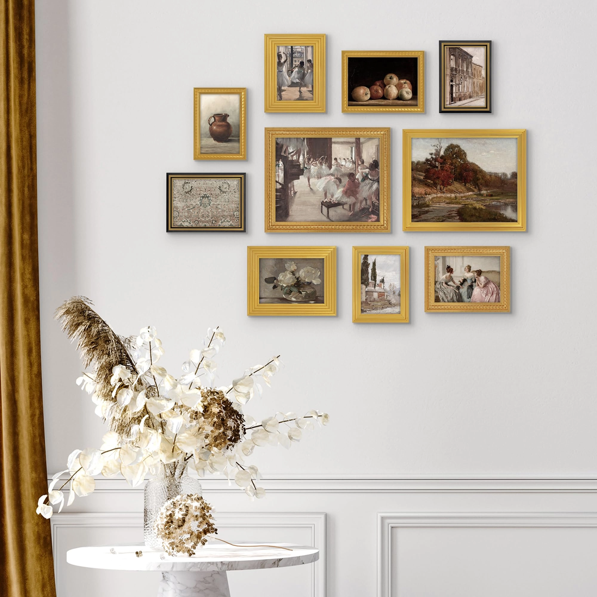 Set of 10 Picture Frames