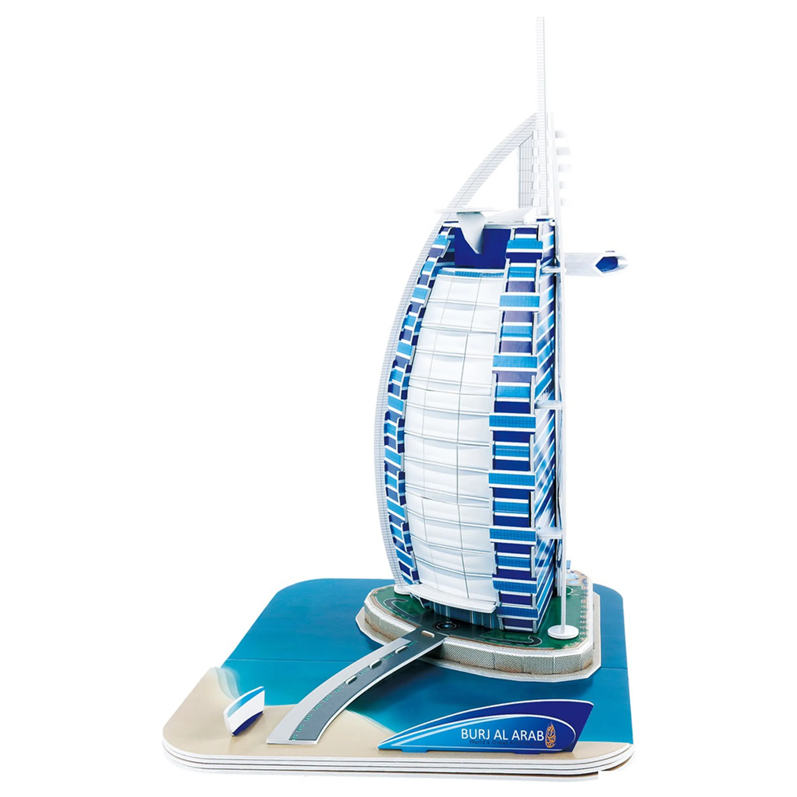 CubicFun Burj Al Arab 3D Puzzle (ALGT-C065H) - 101 pcs