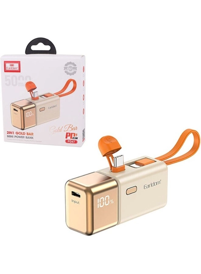 PD47 - 5000mAh 22.5W Fast Charge