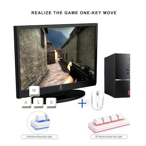 4 Key Mini Keypad - Wired/Wireless