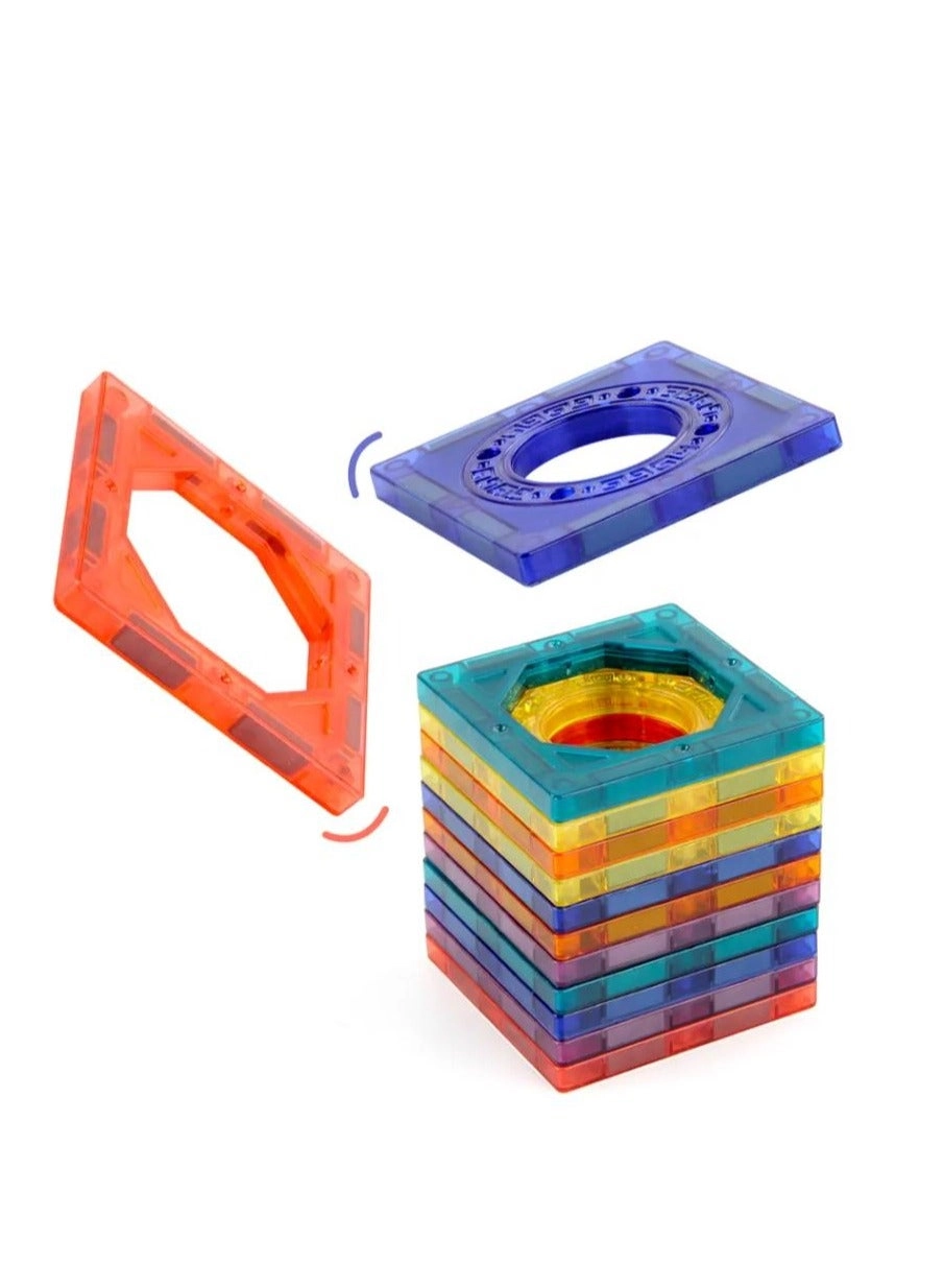 Magnetic Building Blocks - 54 pcs