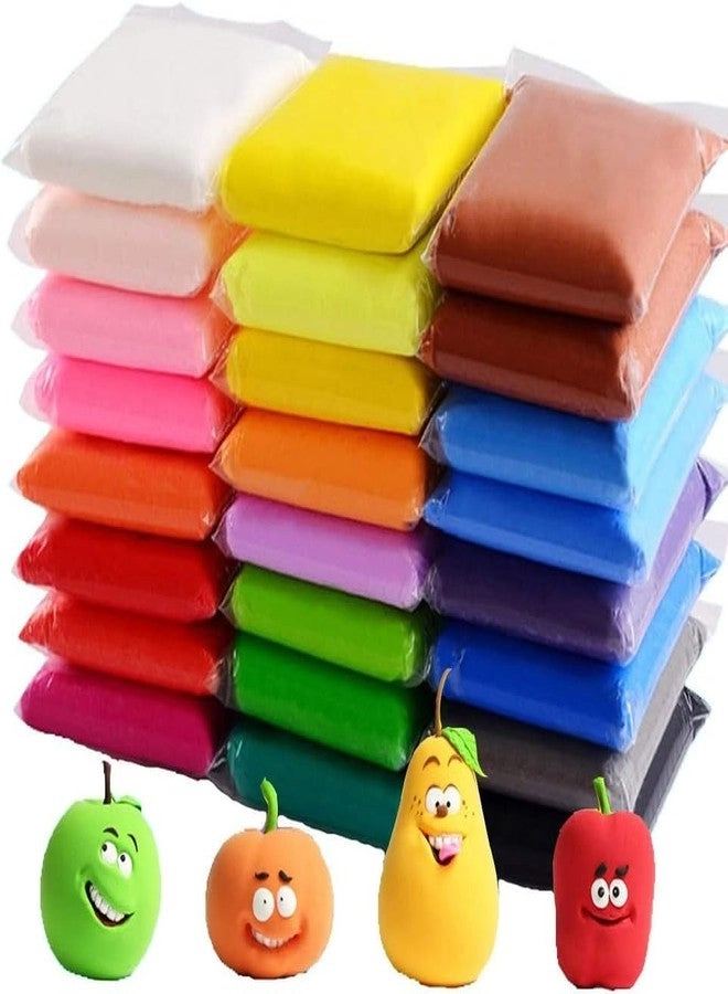 ECLET Air Dry Clay - Non-Toxic Soft Modeling with Tools 12pcs.