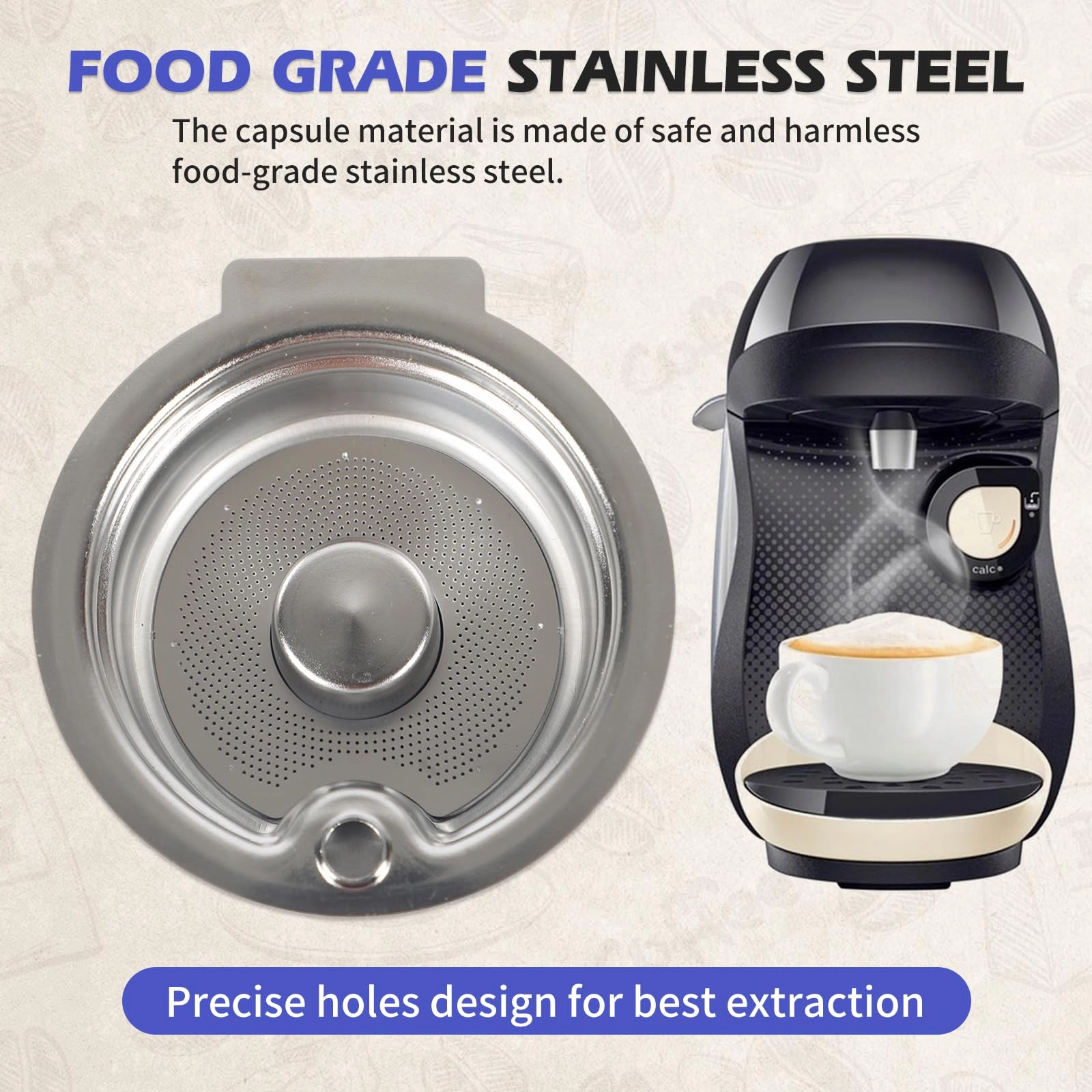 Reusable Coffee Pods - 220ml