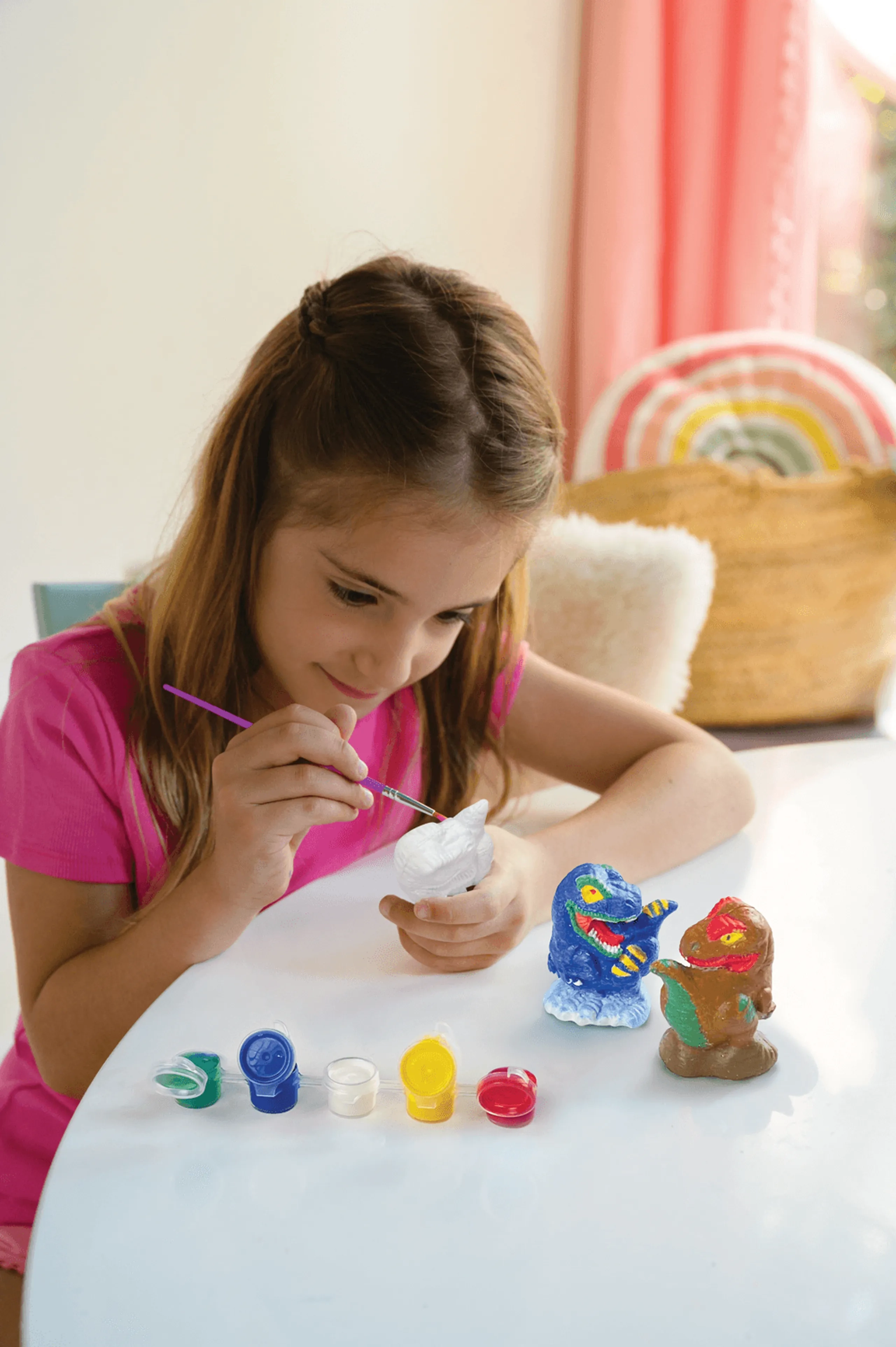 Mould & Paint Craft Kit - 3D Dinosaurs - Suitable for 5 years & above