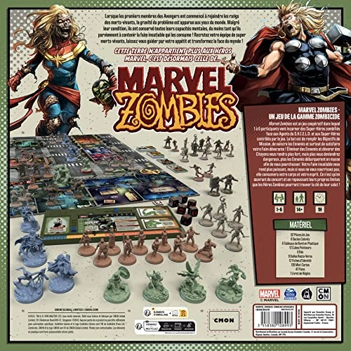 Marvel Zombies: Undead Avengers - Cooperative Game (French)