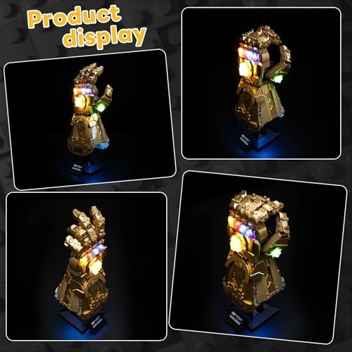 LED Lighting Set for LEGO Marvel Super Heroes Infinity Glove 76191